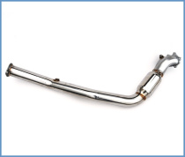 Subaru 08-14 WRX/STI & 05-09 Legacy Downpipe Med Höglödes-katalysator (Dubbla Lambda-uttag)